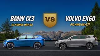 BMW iX3 Neue Klasse vs Volvo EX60 /// 𝚂𝙿𝙴𝙲𝚂 𝙱𝙰𝚃𝚃𝙻𝙴