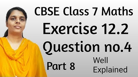 Exercise 12.2 Q.no. 4/CBSE Class7 Maths Chapter 12 Algebraic Expressions In Malayalam