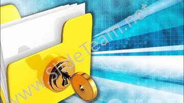 Yellow Computer Folder With-Key Internet PowerPoint Templates ppt Themes 1112 Slides Backgrounds