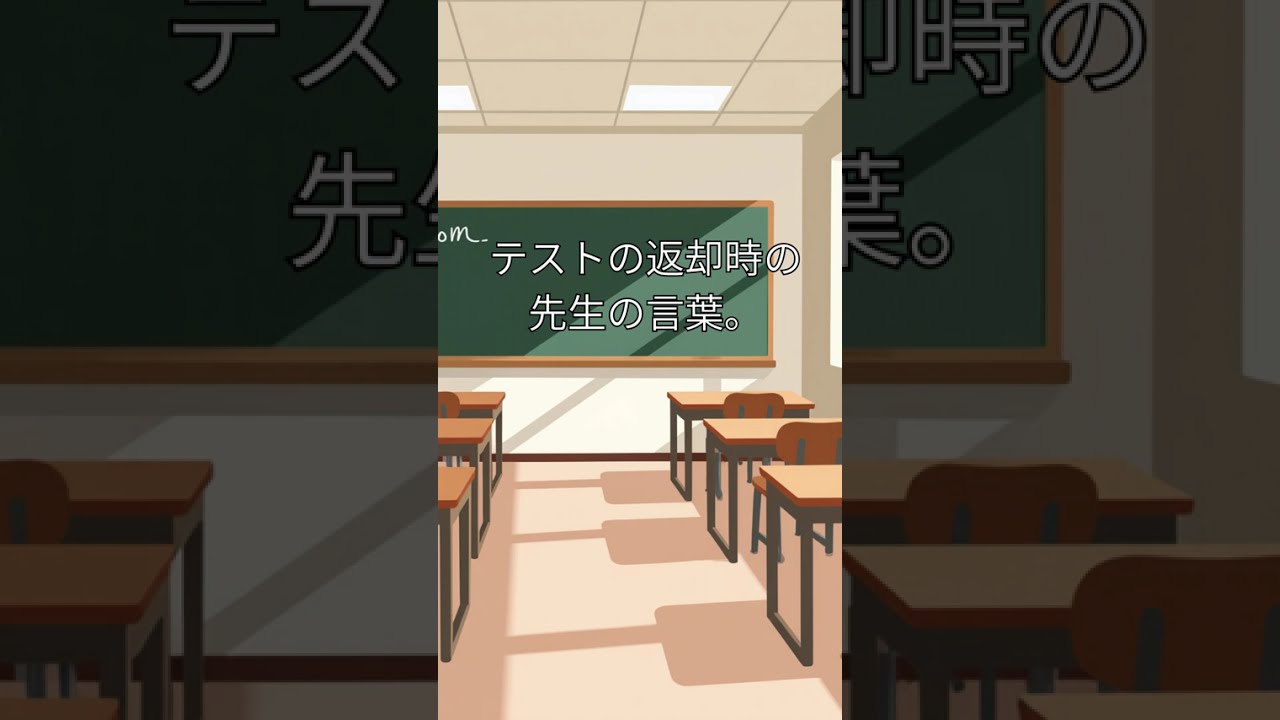 テスト返却します。#新人vituber #iriam繋がり隊 #学校の先生