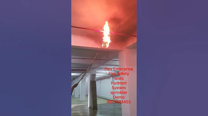 Sprinkler System Demo #hydrant #mockdrill #firesafety #fire #extinguisher #extinguisher10 - DayDayNews