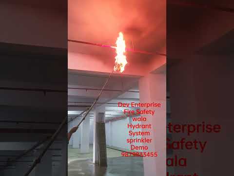 Video: Brandblussysteem. brandkraan