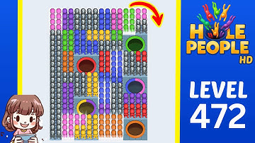 Hole People Level 472 Solution Walkthrough