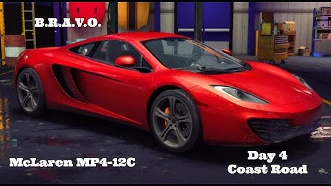 NFS No Limits B.R.A.V.O. McLaren MP4-12C - Day 4 (Coast Road)