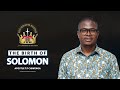 The Birth Of Solomon | 25 August 2023 | Apostle T.F Chiwenga