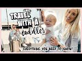 TRAVEL WITH A 1 YEAR OLD! TIPS FOR FLYING WITH A TODDLER | OLIVIA ZAPO