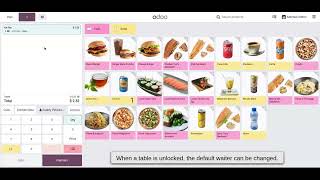 POS Restaurant Waiter Management - table wise order management