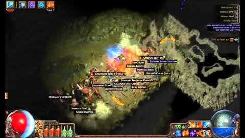 Path of Exile  Templar 82  level 70 unwavering underground sea map of ice HashnNugs Comentary