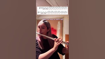 Thumbnail of When a flute player covers Clocks by Coldplay