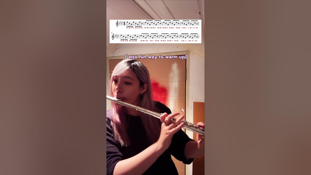 When a flute player covers Clocks by Coldplay When a flute player covers Clocks by Coldplay