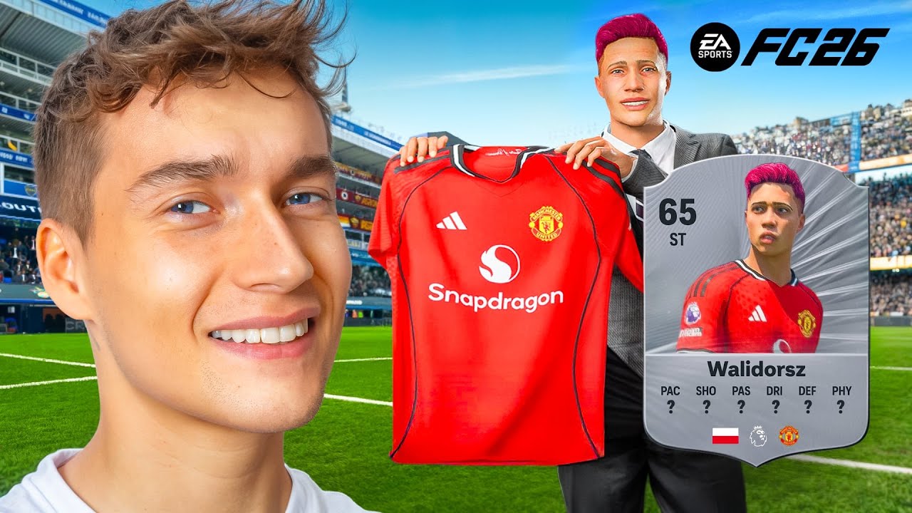 STWORZYŁEM WŁASNEGO ZAWODNIKA W TRYBIE KARIERY W EA FC26