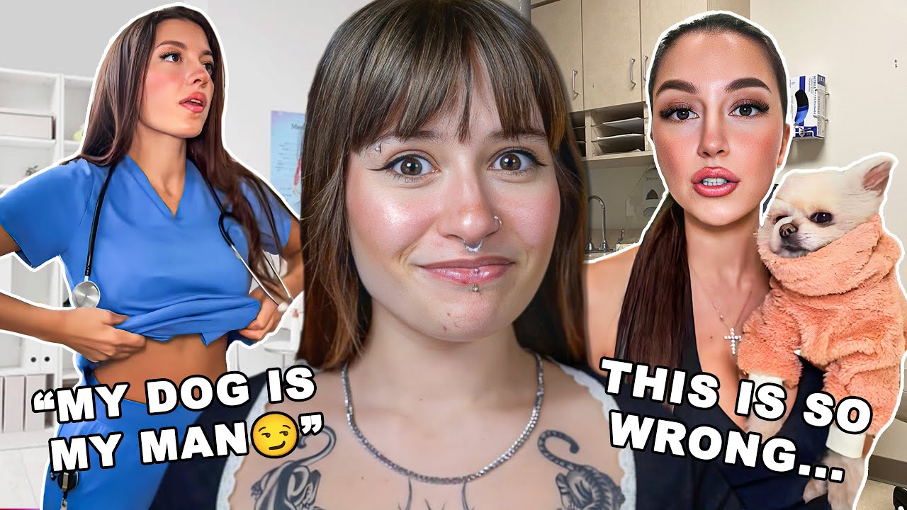 The TikTokker Who Uses Her Pets To Promote Her OnlyFans - YouTube