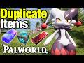 EASY DUPLICATE ITEM GLITCH in Palworld 1.0 Update
