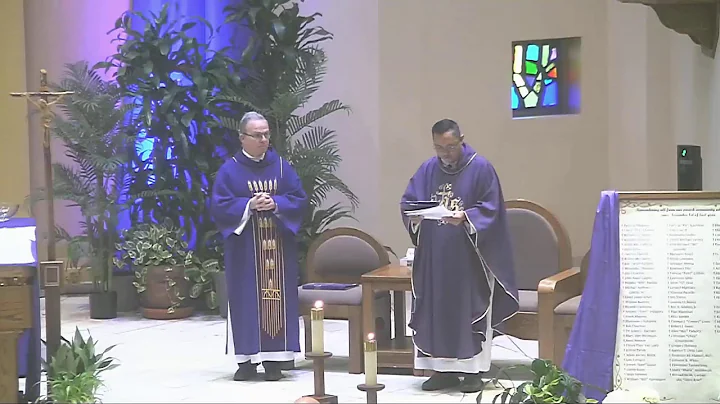 8:00 a.m. Mass Celebrating the First Sunday of Advent, November 30, 2025