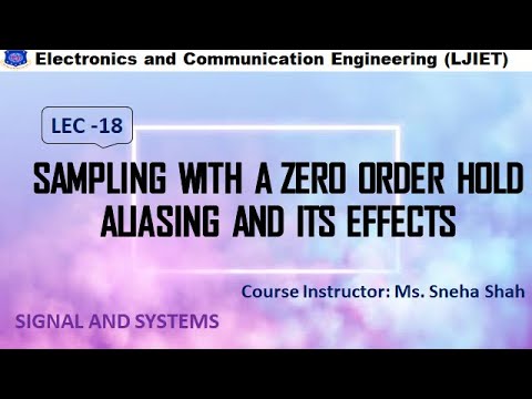 Session 18_SS_Sampling with a zero order hold, Aliasing and its effects ...