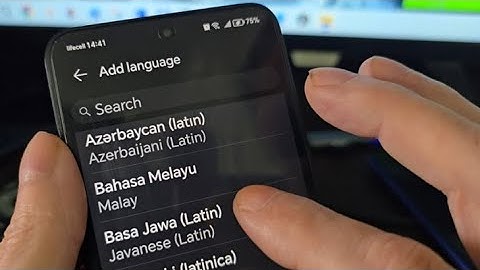 How to change language in honor x6c | honor x6c language settings