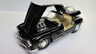 How to build a realistic 1/24 Mercedes-Benz 300SL step by step