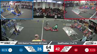 QM13   2023 CHS District Timonium MD Event