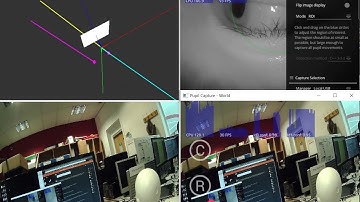 It works now!!! Pupil Lab is amazing :p