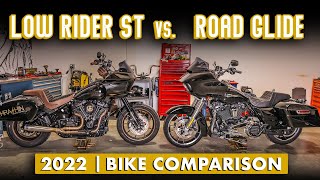 2022 HarleyDavidson Low Rider ST vs. 2022 HarleyDavidson Road Glide Comparison!