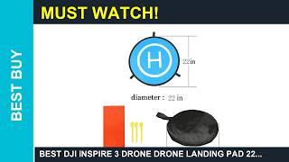 Best DJI Inspire 3 drone Drone Landing Pad 2255cm Waterproof Portable
