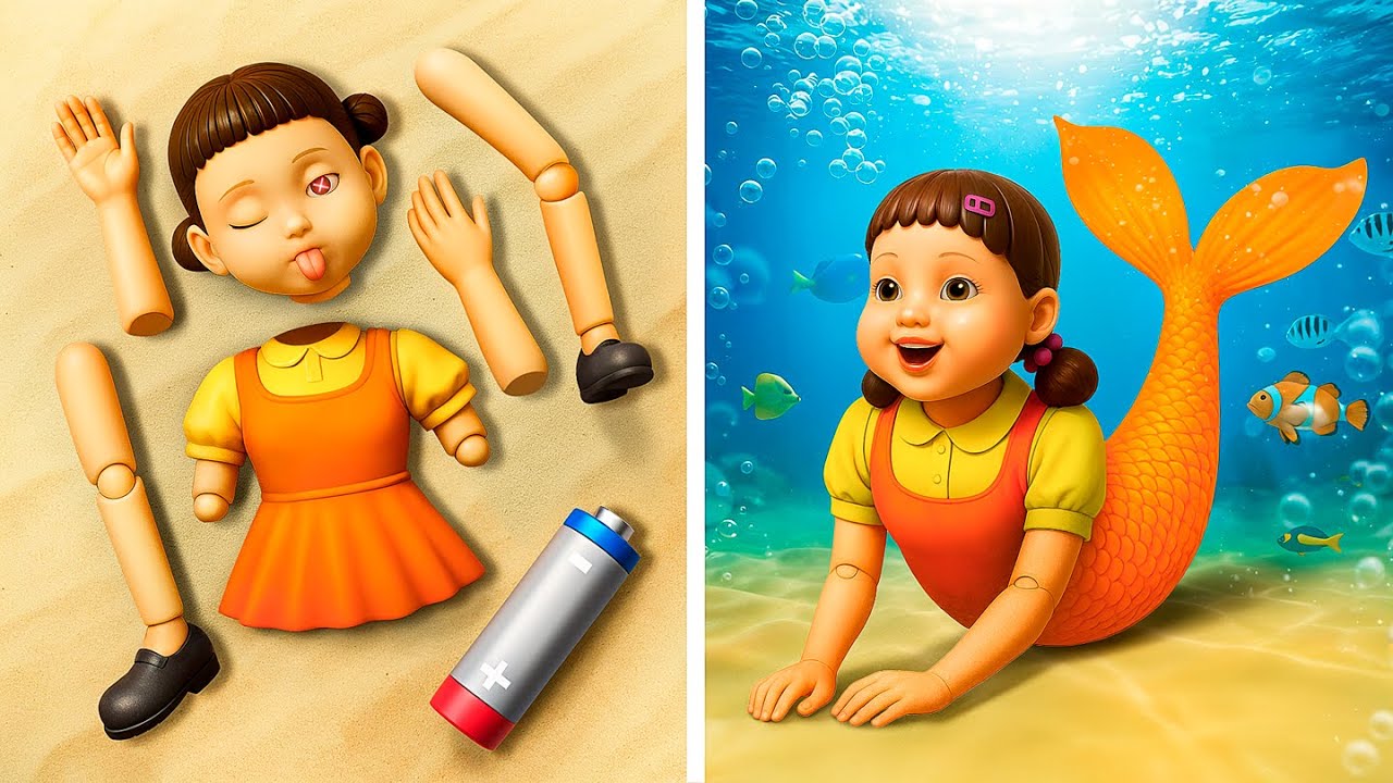 What Happened to Squid Game Doll? How To Become Mermaid In Real Life?