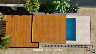 MOVABLE POOL COVER - ARCHICAD & LUMION