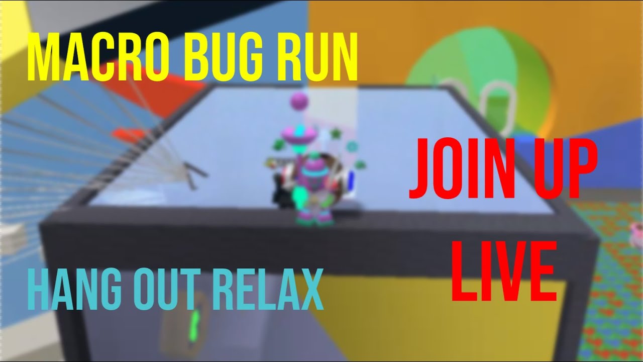 Bug Run Macro Stream (Come and hang out) | Roblox Bee Swarm Simulator ...