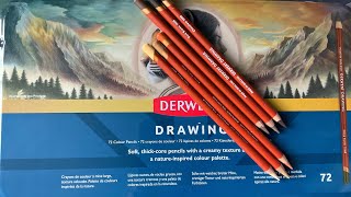Derwent 72 drawing pencils and quick colour and chat | Adult Colouring