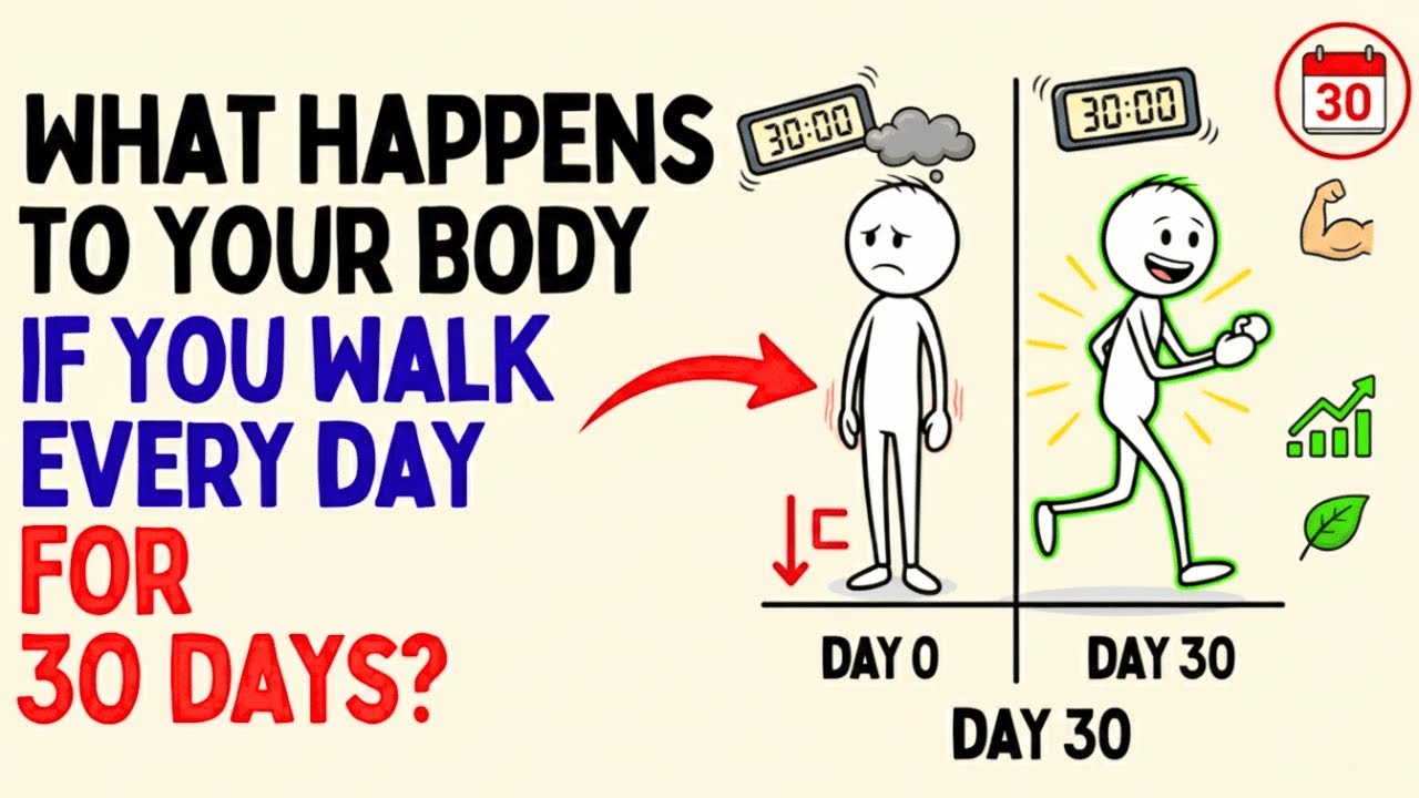 Your Body After 30 Days of Daily Walking