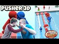 Pusher 3D Gameplay and Review (iOS and Android Mobile Game)