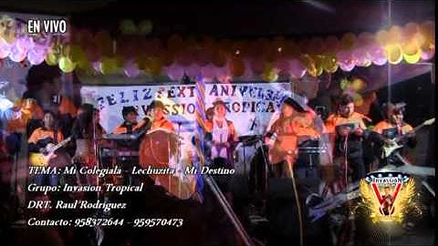 INVASION TROPICAL - 2015 - Mix Genesis 1 (mi colegiala - lechuzita - mi destino)