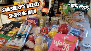 SAINSBURY'S GROCERY HAUL ~ Feeding a family of 5