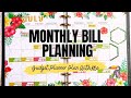 MONTHLY BILL PLANNING | BUDGET PLANNER | LIVE LOVE POSH