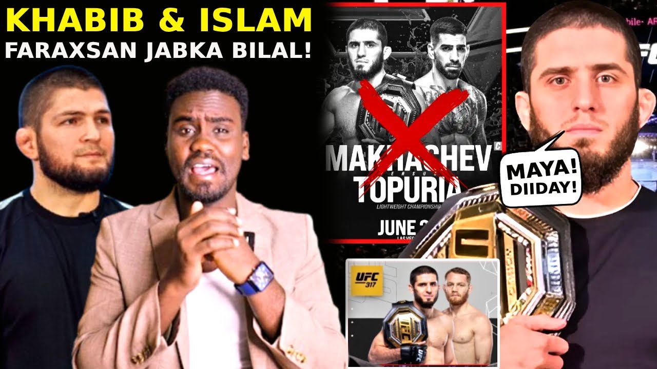 Khabib & Dana oo ku Faraxsan Jabka Bilal! 😍🔥JDM VS Islam Makhachev – Dagaalka Xiga Ee La Sugayo! ⚔️