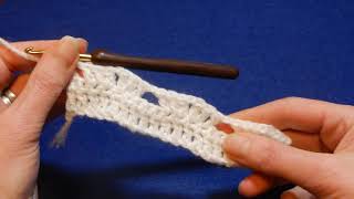 Crochet  Chain Shell Stitch