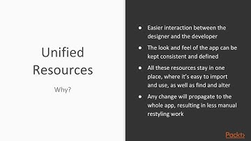 React Native: Tips, Tricks, and Techniques:   Why and How to Use Unified Resources? | packtpub.com