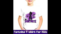 Watch Video Kids Fortnite T Shirt | Ultimate Battle Royale Apparel