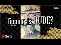 Why is it Rude to TIP in Japan? #Shorts