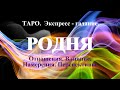 РОДНЯ. Как она влияет на мою жизнь? Как относится ко мне? Какие  у ней намерения?  Онлайн-гадание.