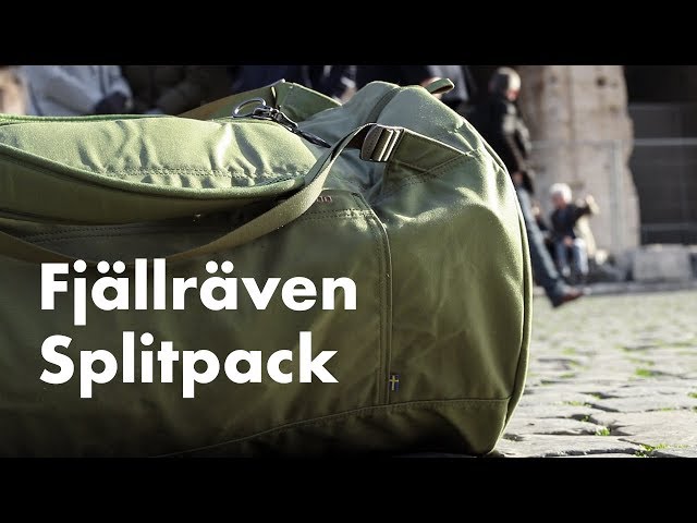 hardop shampoo Banket Fjällräven Splitpack large review - YouTube