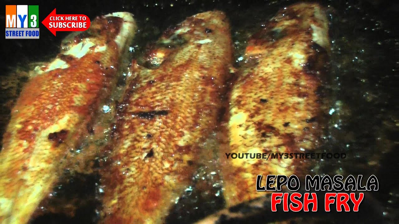 LEPO MASALA FISH FRY - GOA STREET FOOD - WORLD STREET FOOD street food