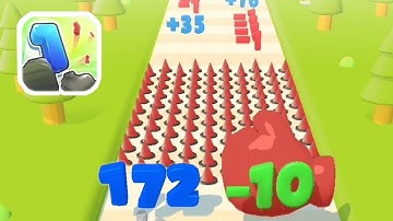 Number Run 3D||Gameplay (iOS & Android) Walkthrough part 21