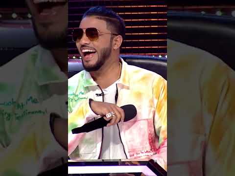 😂 #Raftaar naughty jokes on national TV 😝 on #Agsy’s lyrics #shorts