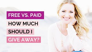 Free Content vs Paid Content (Are you giving away too much for free?) | Content Marketing 2021