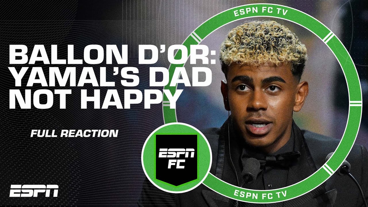 Reacting to Lamine Yamal’s father criticising the Ballon d’Or award 😬 | ESPN FC