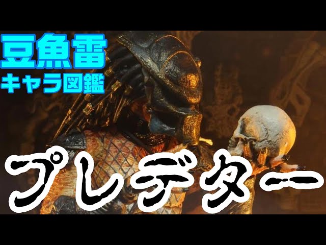 豆魚雷キャラクター図鑑】プレデター - YouTube