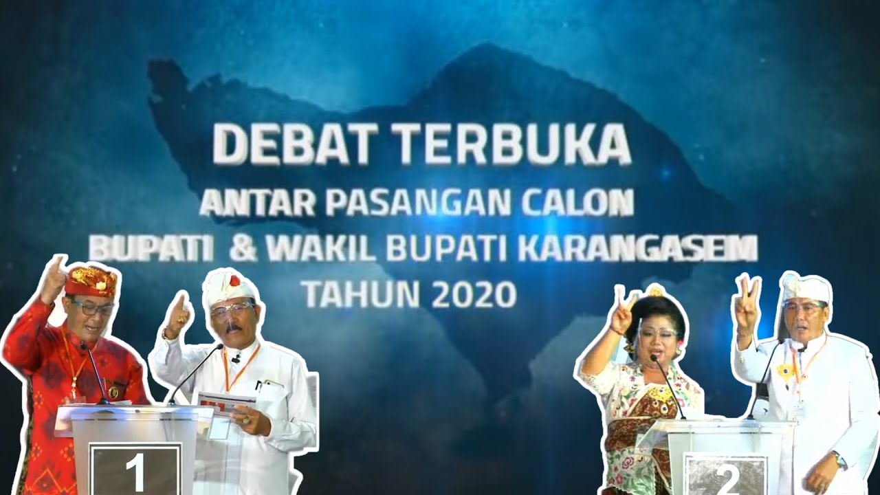 [LIVE STREAMING] Debat Terbuka Ke-2 Antar BUPATI DAN WAKIL BUPATI KARANGASEM TAHUN 2020