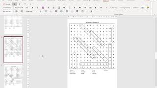 Bulk Create Word Search Puzzles for KDP using Puzzle Creator PowerPoint Add-in for PC & Mac screenshot 4