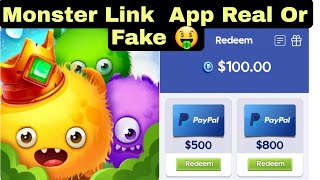 Monster Link Match Blast || Monster Link  App Real Or Fake 🤑| Monster Link App Se Paisa Kaise Kamaye screenshot 3